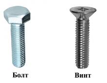 Особенности выбора винтов и болтов